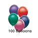 100 Party Balloons - 11