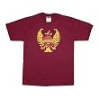 FIGURE FOUR - Heart Crest - Maroon T-shirt - FIGURE 4
