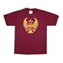 FIGURE FOUR - Heart Crest - Maroon T-shirt - FIGURE 4