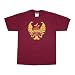 FIGURE FOUR - Heart Crest - Maroon T-shirt - FIGURE 4