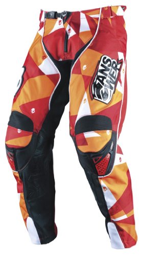 ANSWER SKULLCANDY MX MOTOCROSS DIRT PANT RED