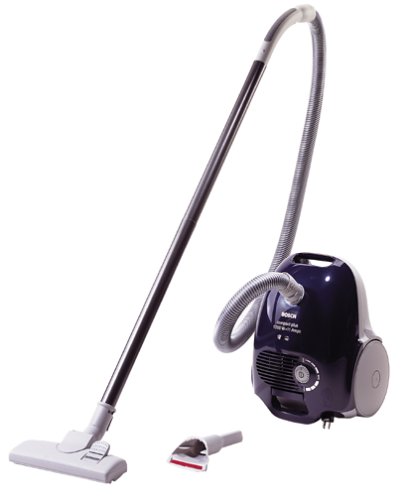Bosch BSA2100UC Compact Plus Series Canister Vacuum, Midnight Blue