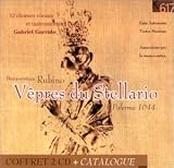 Rubino : V�pres du Stellario, Palerme 1644 ( 2 CD + Catalogue )