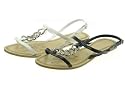 Römer Sandalen mit Silberschmuck, (S100)