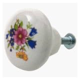 Buy Amerock 14204 White Floral Ceramic Knob by Allison