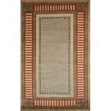 Trans-Ocean Import Co. Bhutan 7 x 10 Modern Border Cinnabar Area Rug