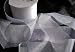 Organza Schleifenband, 25 Meter, weiß -91220-