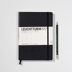 Leuchtturm1917 329398 Notizbuch A5 Medium Lineatur: dotted (gepunktet) schwarz