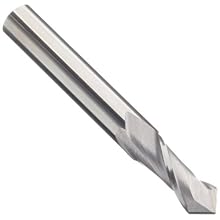 Melin Tool AMG-DP Carbide Drill Mill, Uncoated (Bright) Finish, 30 Deg Point Angle, 2 Flutes, 2.5" Overall Length, 0.3125" Cutting Diameter, 0.3125" Shank Diameter
