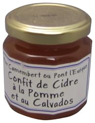 L'Epicurien Apple Cider and Calvados Confit, 4.4-Ounce Unit (Pack of 3)
