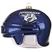 SC Sports Nashville Predators Glass Helmet Ornament