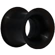 00 Gauge Black Thin Double Flare Flexible Tunnel