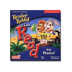 Reader Rabbit I Can Read With Phonics 1st and 2nd Grade