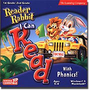 Reader Rabbit I Can Read With Phonics 1st and 2nd Grade