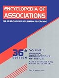 Encyclopedia of Associations 36TH Edition (Volume 1 Part 2)