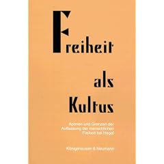 Freiheit als Kultus