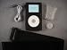 Silicone Case Cover for Apple iPod Mini with Belt Clip and Neckstrap - 6 color Variations!, Black