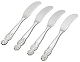 Ginkgo Pineapple Butter Spreaders, Set of 4
