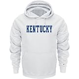 Kentucky Wildcats White Champion Powerblend® Hood