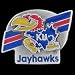 Kansas Jayhawks Pin - NCAA College Athletics Fan Shop Sports Team Merchandise