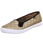 Keds Women's Champion Mini Sparkle Slip-On Sneaker,Gold,8.5 M US