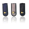 USB Shuttle Drive, Holds 2, Blue Mesh Finish