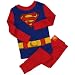 Search : Superman Costume Young Boys Pajamas Set, Red