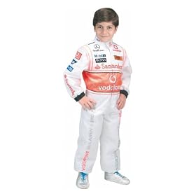 Lewis Hamilton McLaren Racing Suit Costume - 3/5 Years