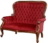 Victorian Spoon-Back Two-Seater Armchair Victorian Spoon-Back Two-Seater Armchair