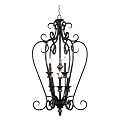 Kenroy Home Leafston 6 Light Foyer - Mercury Bronze