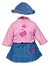 Bayer Design 84616 - Puppenkleider Set Jeans f&uuml;r Puppen bis 46 cm
