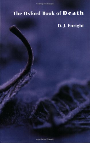 the oxford book of death oxford books of prose