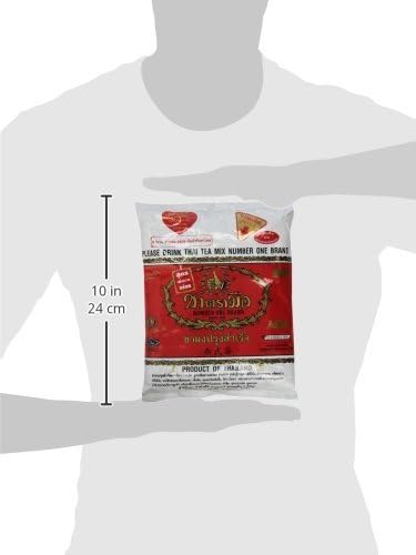 3 X The Original Thai Iced Tea Mix ~ Number One Brand Imported From Thailand! 400g Bag Great for Restaurants That Want to Serve Authentic and Thai Iced Teas.