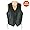Leather Vests - Mens Leather Motorcycle Vest MV103
