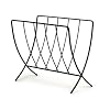 Spectrum 37210 Seville Magazine Rack, Black