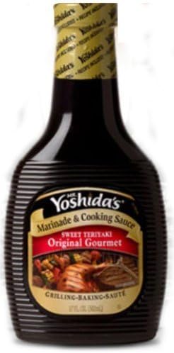 4 Pack of Mr. Yoshida's Original Gourmet Sweet Teriyaki Sauce 17 oz ea