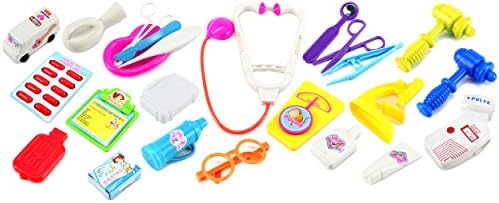 Cute Nurse Pretend Play Toy Medical Doctor Kit Play Set, Perfect for Role Playing
