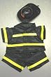 Traditional Firefighter Uniform fits 12" Snuggl'ems, most Webkinz, Shining Star and 8"-10" Make Your Own Stuffed Animals