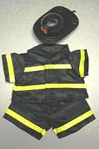Traditional Firefighter Uniform for 7"-11" Make Your Own Stuffed Animals