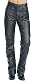 Classic <font color=magenta>Womens</font> Five Pocket Jean Pants - Color : black - Size : 12
