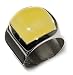 Sterling Silver Butterscotch Amber Square Adjustable Ring Sterling Silver Butterscotch Amber Square Adjustable Ring