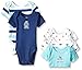 The Children's Place Baby-Boys' Printed Bodysuits (Pack of 5)