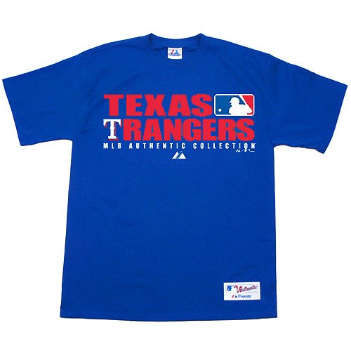 Texas Rangers Team Pride Heavyweight T-Shirt by Majestic Athletic