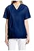 G Med Unisex Scrub Set V-Neck Top and Pant 2 PC Set(Menset-MED,DBL-L) Navy