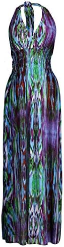 G2 Chic Women's Summer Tribal Maxi Dress(DRS-MAX,LBL-L)