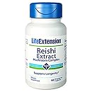Life Extension Reishi Extract, Mushroom Complex, Vegetarian Capsules, 60 Count