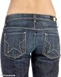 People's Liberation Women's Jeans Irene Capri in Dark Wash