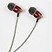 Beteran Astrotec AM800 Am-800 Hybrid Dynamic Balanced Armature IEMS High Performance Hifi Bass In Ear HIFI Monitors DJ Studio Stereo Music Earphones Headphone Earbuds For Mobile Phone iPhone Samsung MP3 MP4 Music Player (Red)