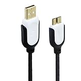 5 フィート ケーブルのマイクロ B オス Caxico USB 3.0 A タイプ オス
