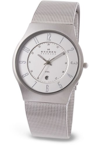 Skagen Men\'s Slimline Mesh Watch #233XLSS